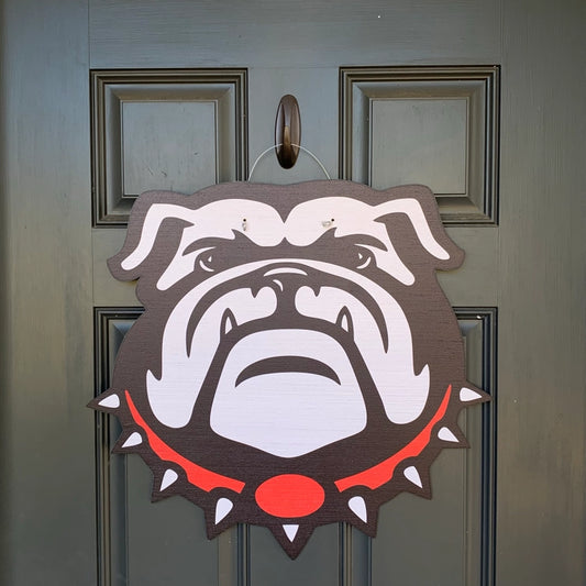 UGA Dawg Door Sign