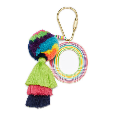 Multi Colored Initial Bag Charms