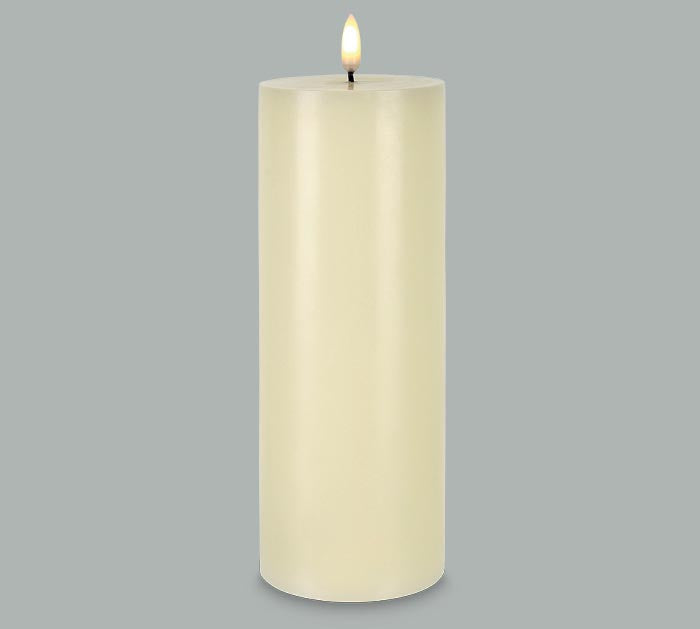 Patria Candle 8" Ivory
