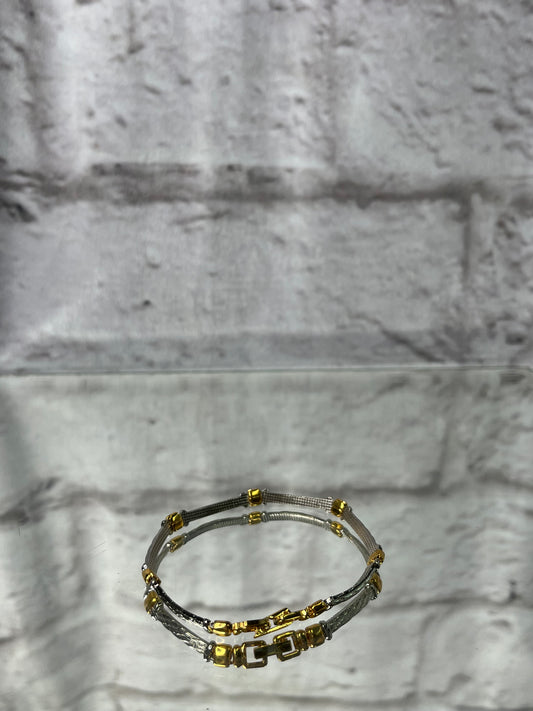 Silver & Gold Linked Bracelet