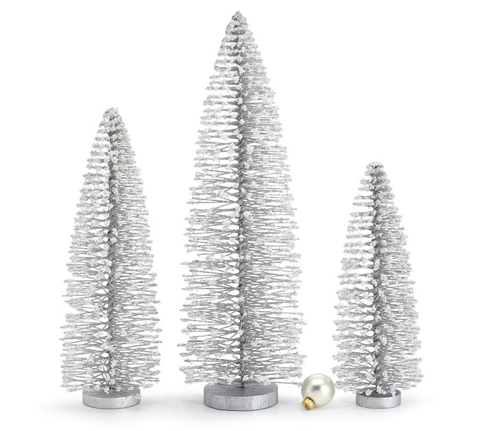 Silver Bottle Brush Trees