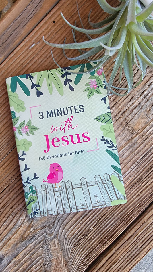 3 Minutes w/ Jesus Devotions for Girls