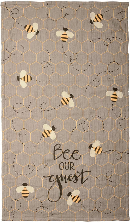 Bee Our Guest Hand Towel