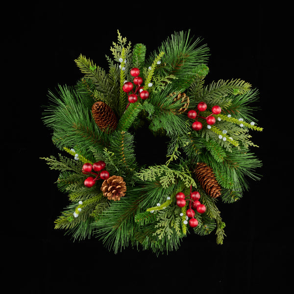 Pine & Berry Wreath