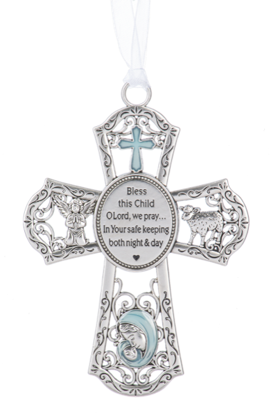 Crib Cross Ornament