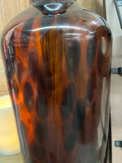 Tall Dark Brown Vase