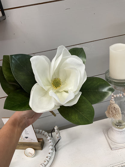White Artificial Magnolias