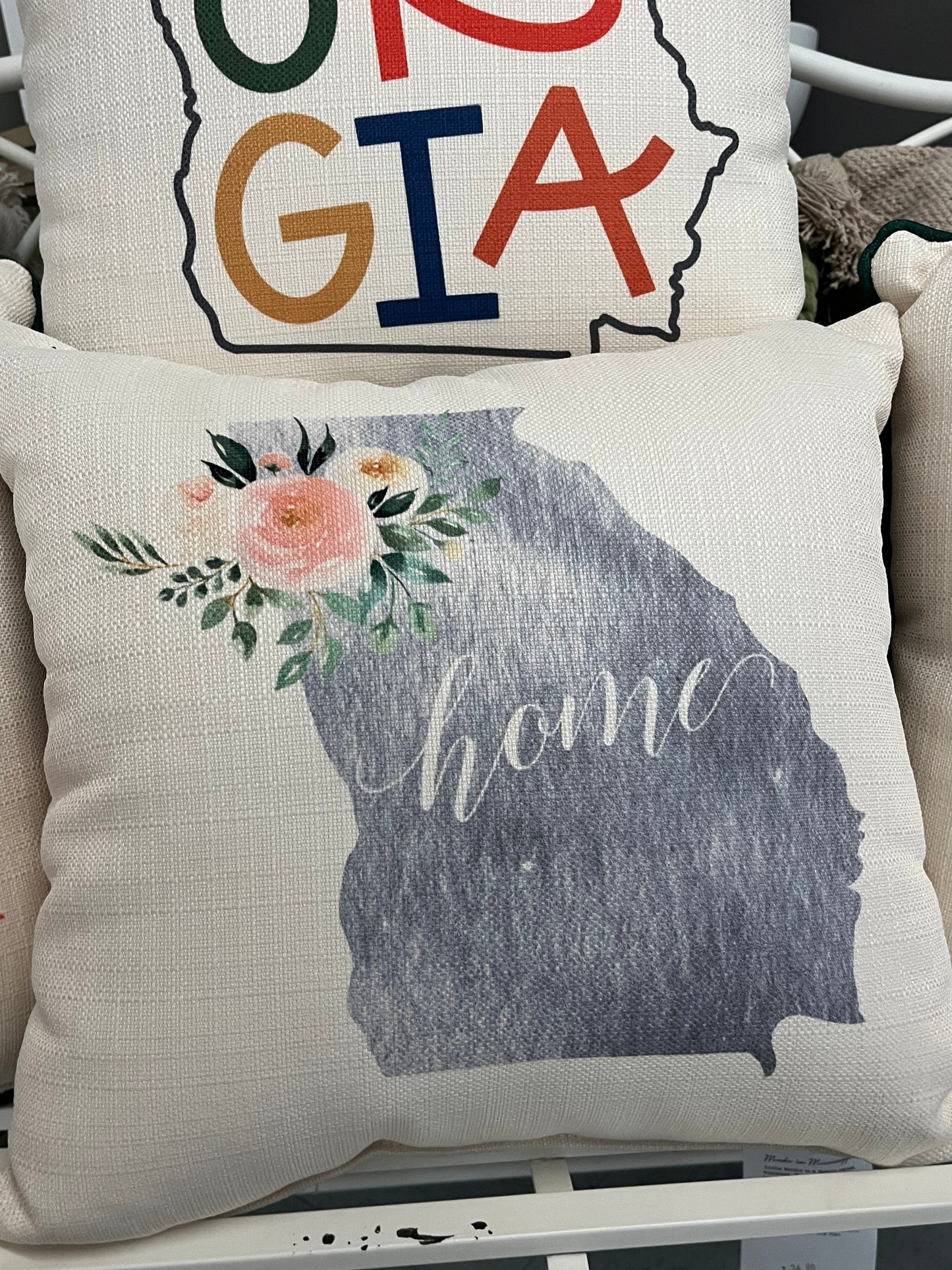 Georgia Peach Pillows
