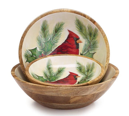 Cardinal Mango Wood Bowls