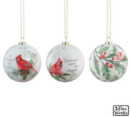 Joyful Cardinal Ornaments