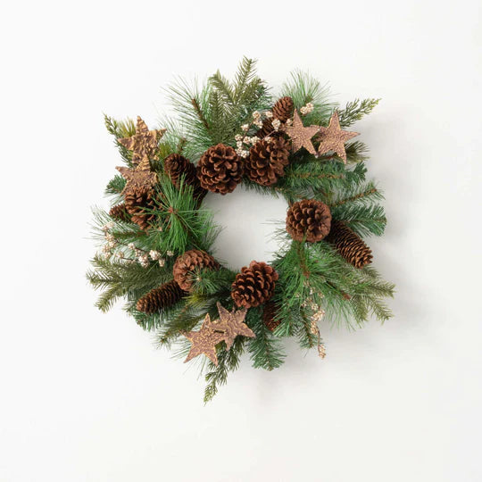 Pinecone Wreath