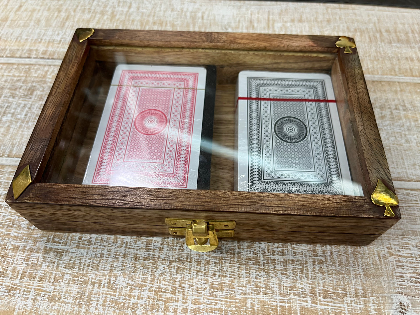 Box with Playing Cards