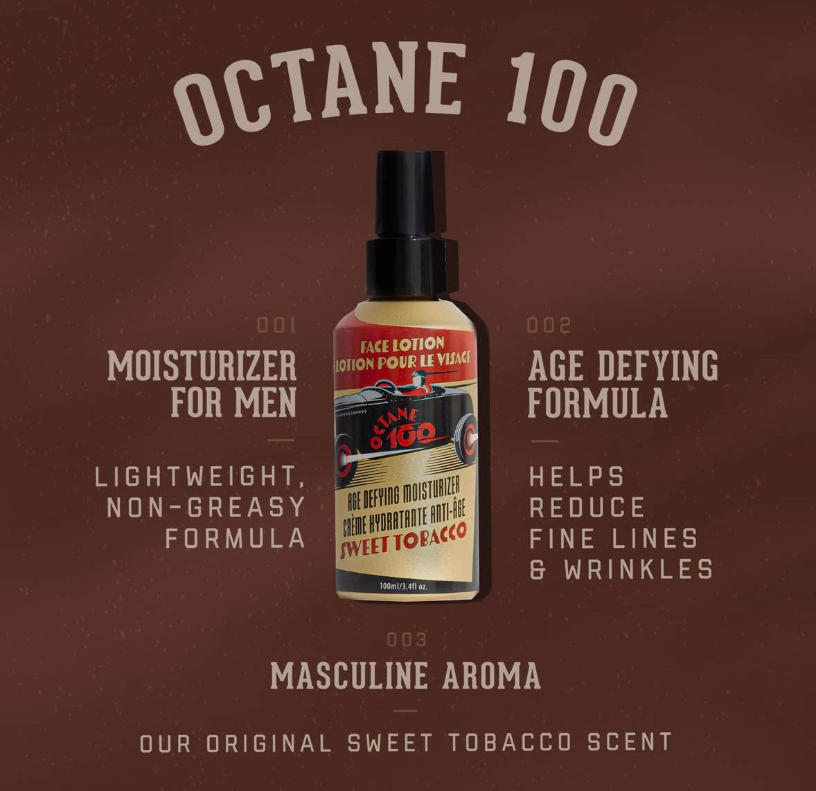 18.21 Octane 100 Face Lotion