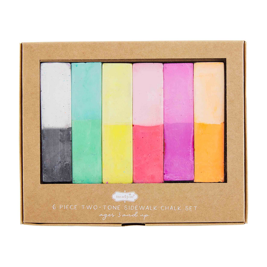 Mud Pie Ombre Chalk in Wood Crate