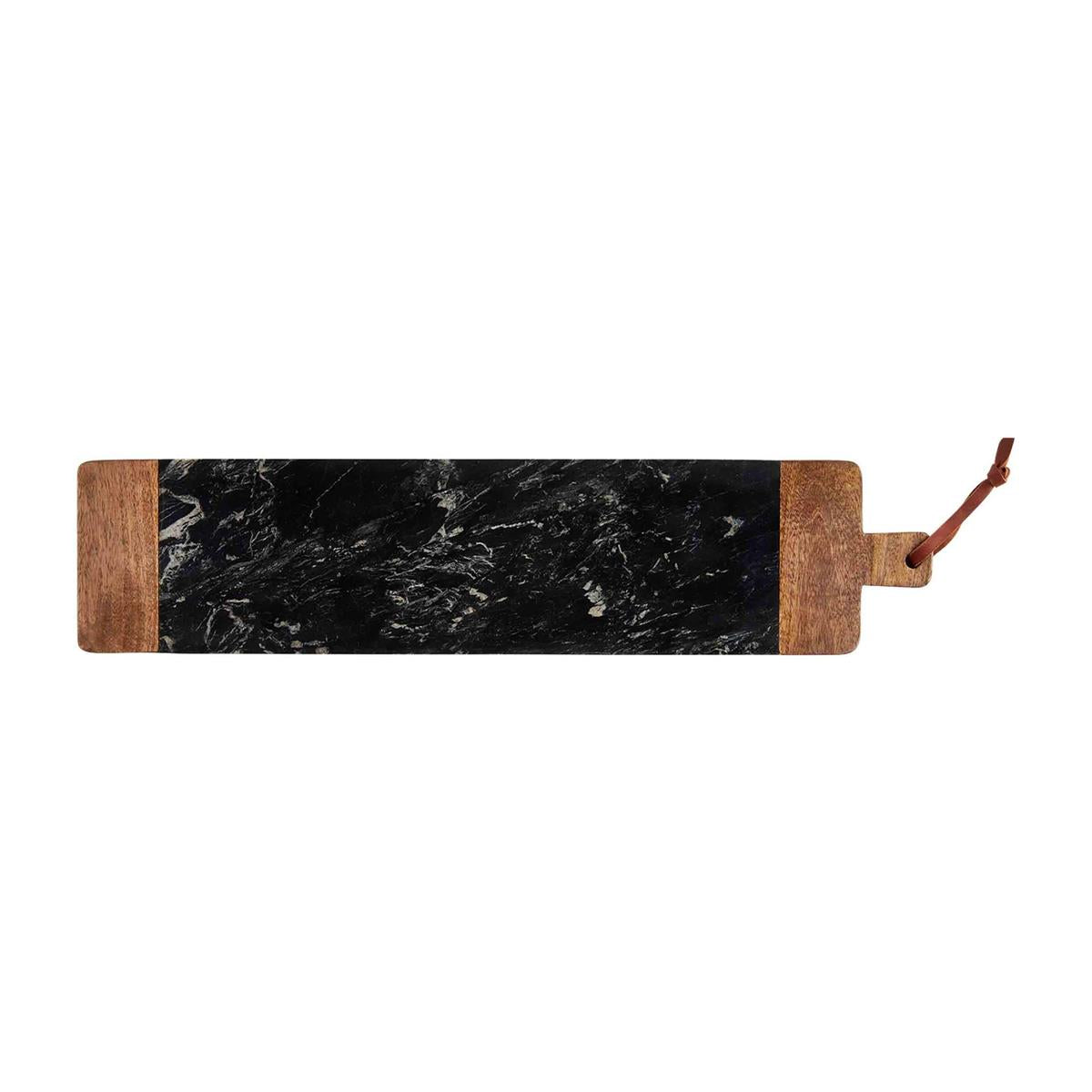 Black Marble & Natural Charcuterie Board