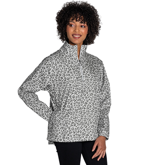 Charles River Snow Leopard Pullover