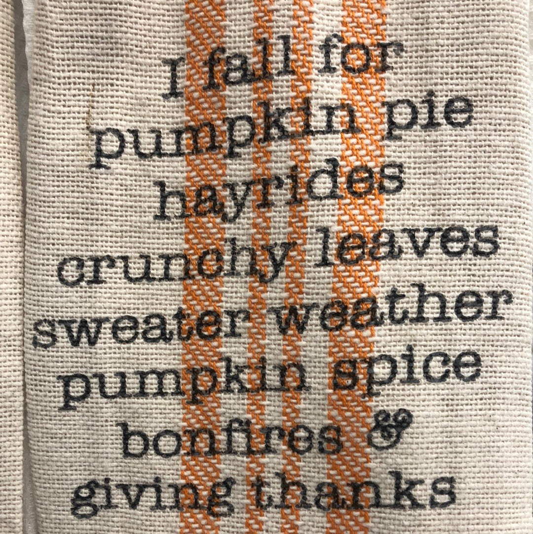 Mud-Pie  thanksgiving Towel Set