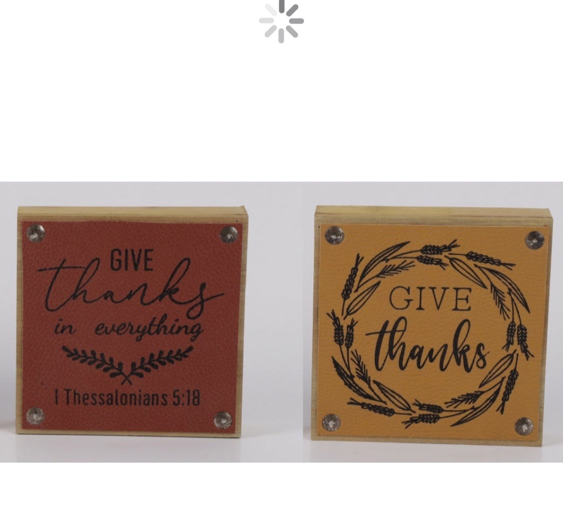 Give Thanks Signs