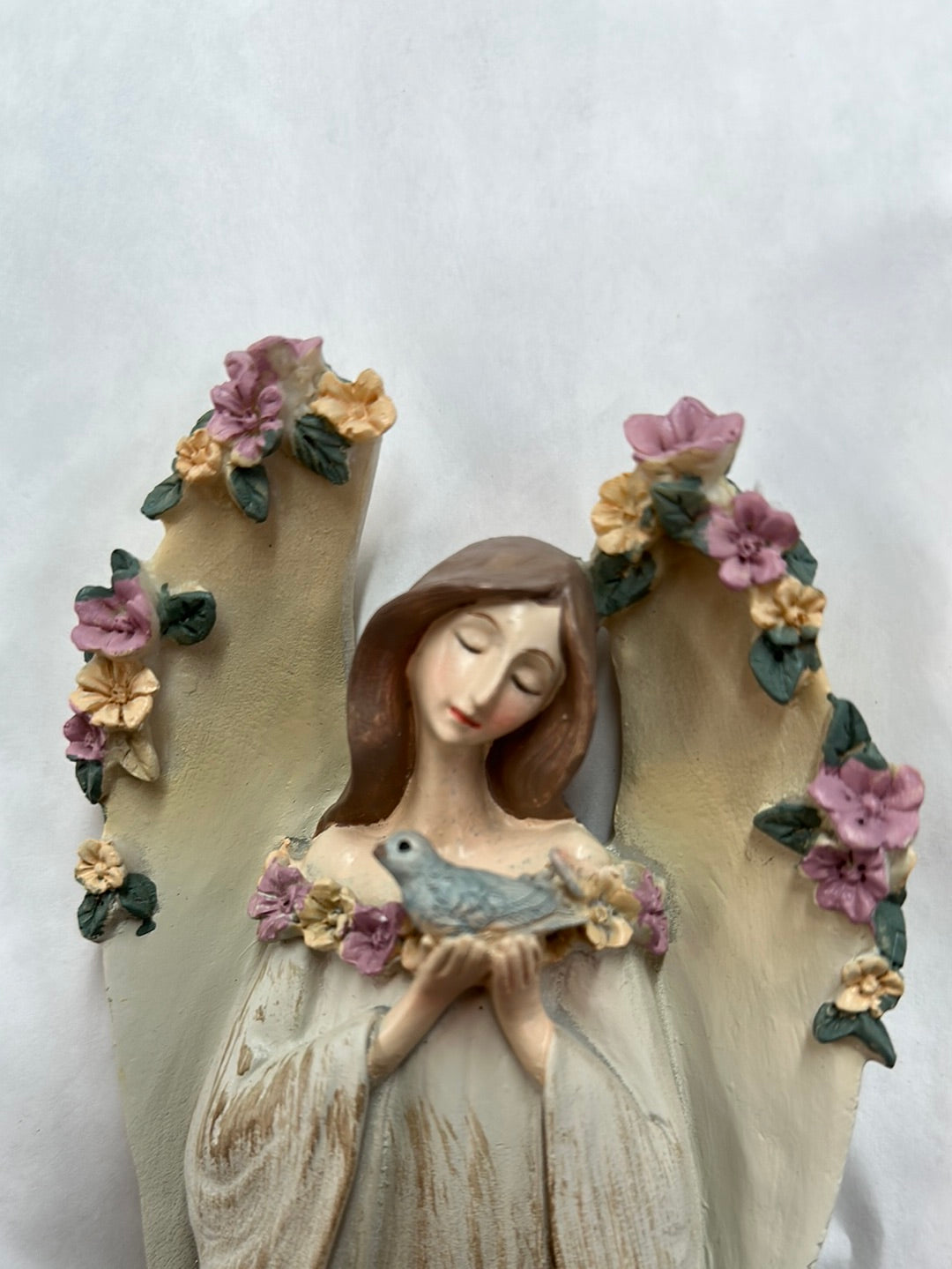 Angel Figurine with Flowers