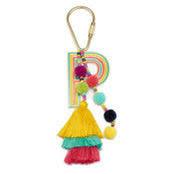 Multi Colored Initial Bag Charms